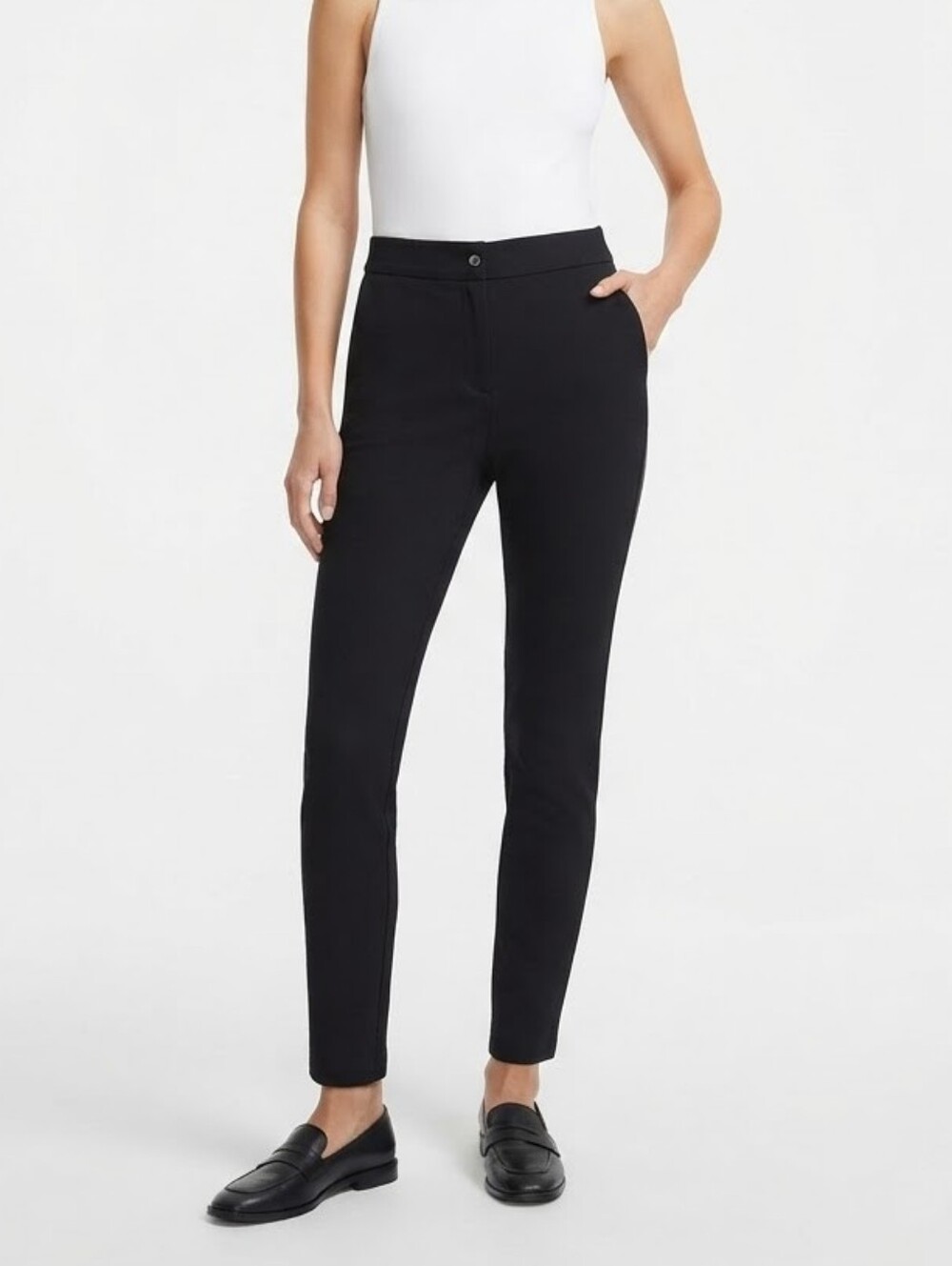 CAPSULE 121 Highwaist Stretch Skinny Pant In Black Size XS